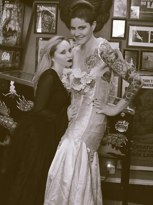 Blue Blood invite you to explore xxx pictures featuring Michelle Aston and Aiden Starr in girl on girl fun